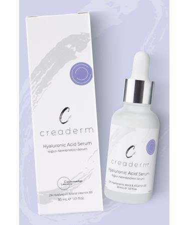 CREADERM Intensive Moisturizing Serum (2% Hyaluronicacid & Vitamin B5) - Buy Online on GoSupps.com