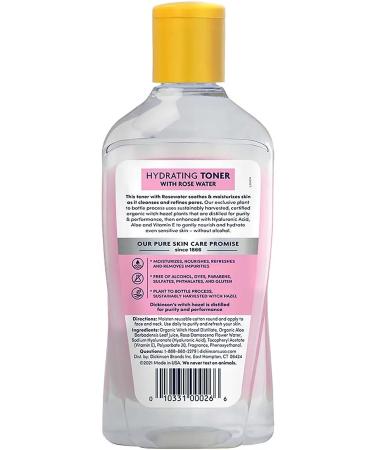 Dickinsons Witch Hazel Moisturising Toner with Rose Water 473ml - Buy Online on GoSupps.com