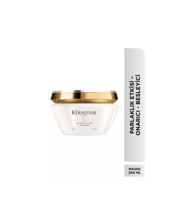 Kerastase Elixir Ultime Le Masque Gives Shine Marula Oil Hair Mask 200 Ml - Buy Online on GoSupps.com