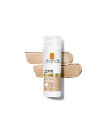 La Roche Posay Anthelios Age Correct Spf 50 Anti-Wrinkle Tinted CC Cream 50 ml - Buy Online on GoSupps.com
