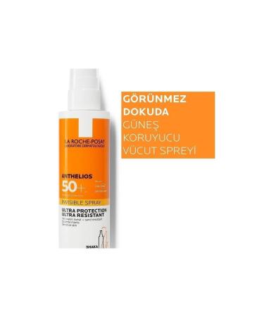 La Roche Posay High Protection Anthelios SPF50+ Invisible Super Body Sun Cream Spray 200 /ML  - Buy Online on GoSupps.com