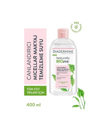 Diadermine Naturally Bio Me Refreshing Micellar Make-Up Remover Water 400 Ml - Buy Online on GoSupps.com