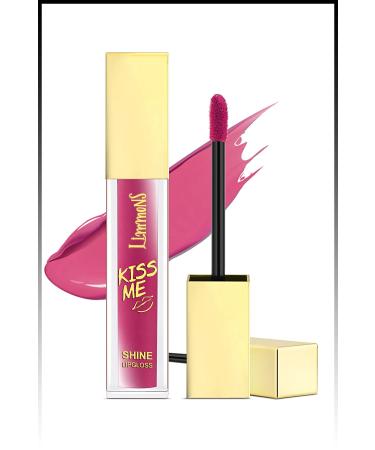 Limmons Kiss Mee Shine Lipgloss 24 Hours Long Lasting Shiny Lipstick - Buy Online on GoSupps.com