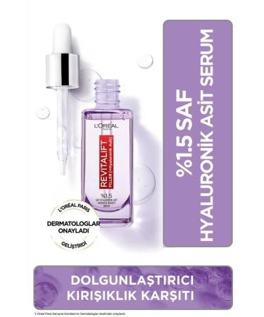 L'Oreal Paris Revitalift Clinical Pure Vitamin C Serum & Revitalift Filler 1.5% Pure Hyaluronic Acid Serum - Buy Online on GoSupps.com