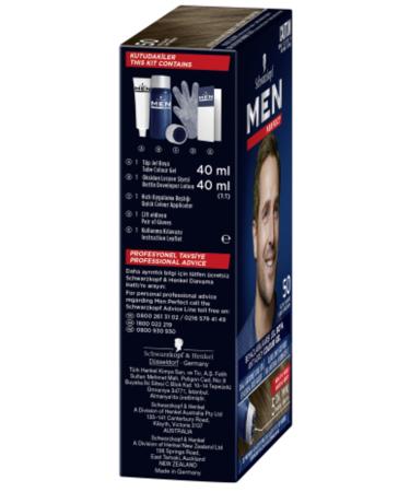 Men Perfect Perfect Men No:50 Light Brown Hair Dye - Buy Online on GoSupps.com