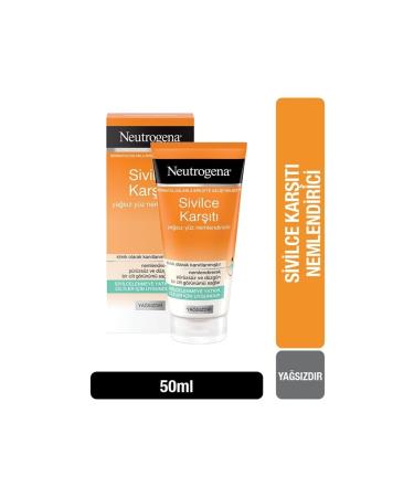 Neutrogena Anti-Acne Oil-Free Facial Moisturizer 50 Ml - Buy Online on GoSupps.com