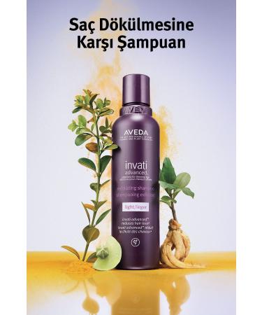 Aveda Invati Advanced Anti Hair Loss Shampoo: Light Texture 200ml 018084016510 - Buy Online on GoSupps.com