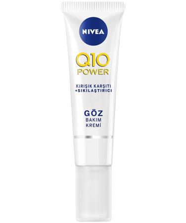 NIVEA Eye Care Cream Q10 Power Anti-Wrinkle and Firming 15 Ml - Buy Online on GoSupps.com