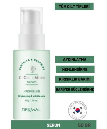 Dermal Cica X Stomach Serum Centella Asiatica and Ceramide Essence Serum 50 ml - Buy Online on GoSupps.com