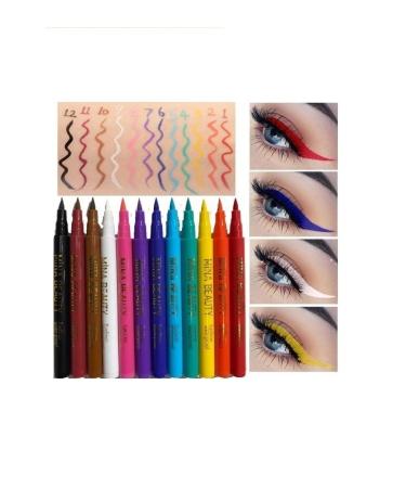 M NA BEAUTY 12 Color Eyeliner Set