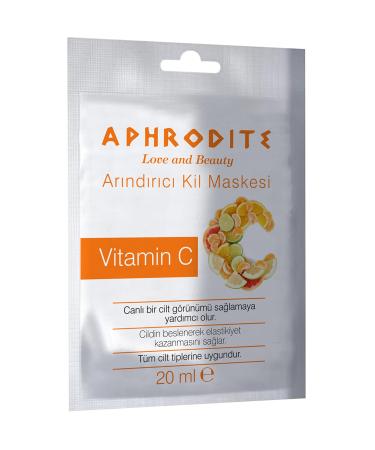 APHRODITE Clay Mask 20 Ml Sachet Vitamin C - Buy Online on GoSupps.com