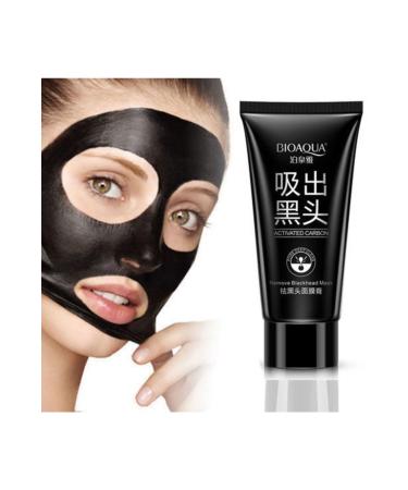 BIOAQUA Active Carbon Blackhead and Pore Cleansing Mask 60 gr 6947790780610 - Buy Online on GoSupps.com