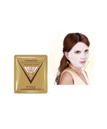 BIOAQUA V-shaped Face Oval Firming 3D Collagen Mask Set 40 Gr X 3 Pieces - Buy Online on GoSupps.com