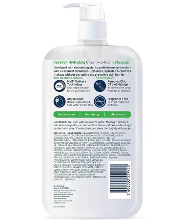 CeraVe Moisturizing Cream-foam Cleanser 562ml - Buy Online on GoSupps.com