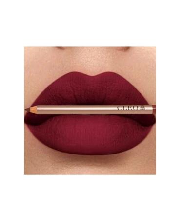 Cleo Cosmetics 24 Hour Waterproof Lip Pencil (BORDO COURAGE)