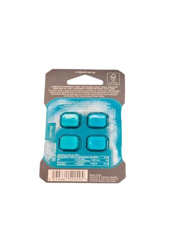 Go Listerine! Tabs Clean Mint C g.tab.4 Lu - Buy Online on GoSupps.com