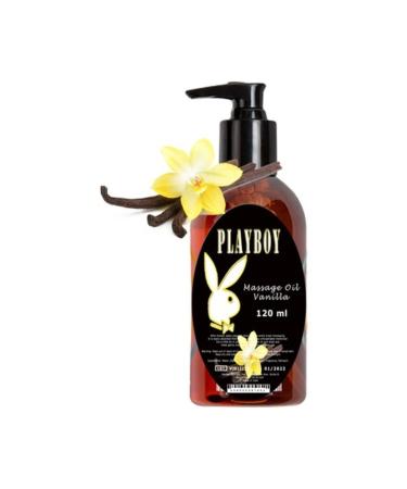 Playboy Massage Oil Strawberry And Vanilla Fragrances 120 Ml Strawberry And Vanilla Fragrances Body Massage Oil - Buy Online on GoSupps.com