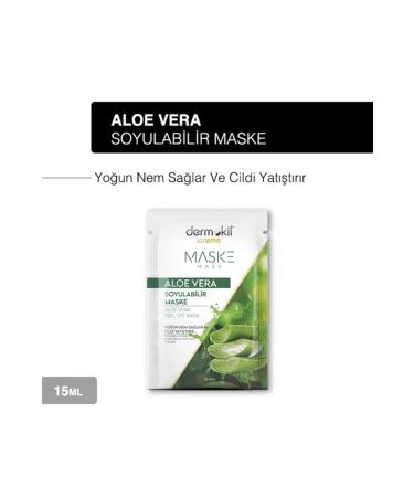 Dermokil Aloe Vera Peelable Mask 15 ml - Buy Online on GoSupps.com