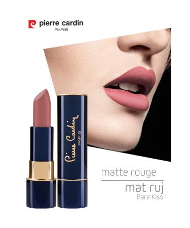 Pierre Cardin Matte Rouge Matte Lipstick Bare Kiss - Buy Online on GoSupps.com