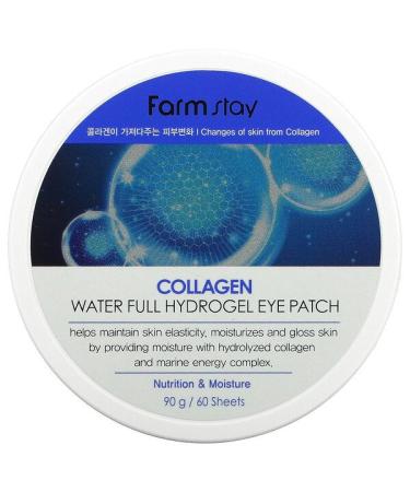 Farmstay Collagen Water Full Hydrogel Eye Patch 60 Sheets