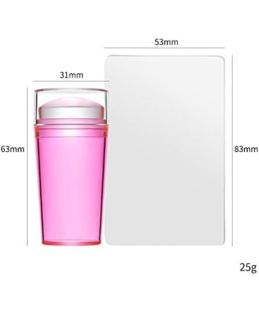 Nail Art Stamper Kit - French Nail Stamp Templates for Manicure Decoration - Buy Online on GoSupps.com
