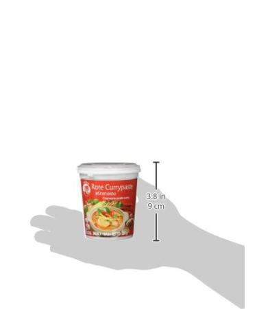Authentic Thai Red Curry Paste - Vegan Halal & Gluten-Free (4 x 200g) | Medium Spice - Natural Ingredients | International Shipping Available - Buy Online on GoSupps.com