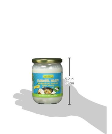 Rapunzel Organic Virgin Coconut Oil 432 ml - Pure Coconut Oil 400 g Eco-Friendly Healthy Cooking & Skin Care - Buy Online on GoSupps.com