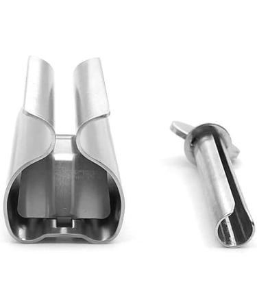 Toothpaste Tube Squeezer Stainless Steel Small Toothpaste Squeezer Dispenser Rollers Squeezing Tool for Face Cleanser for Bathroom Tube Winder Metal Toothpaste Tube Wringer - Buy Online on GoSupps.com