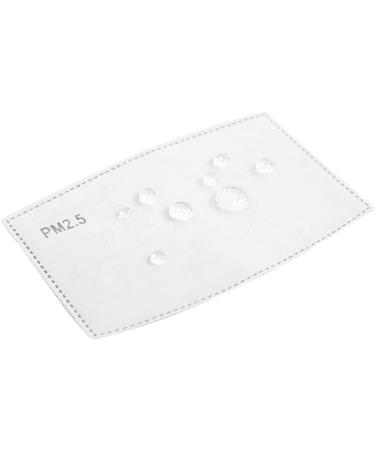 PM2.5 Face Mask Filters with Activated Carbon - 5 Layers for Long-Lasting Protection | Ideal for Work, Offices, Homes and Outdoor Activities | Charcoal Filter, Not Paper - Buy Online on GoSupps.com