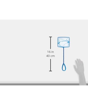 Marina Fine Soft Mesh Fish Net with Plastic Coated Handle 15 cm/ 6-inch Blue 15 cm / 6 Inch - Buy Online on GoSupps.com
