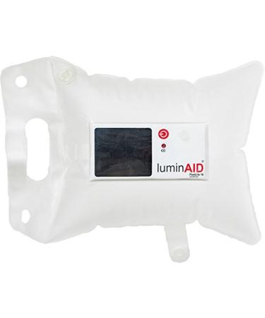 LuminAID PackLite 16 Inflatable Solar Light, Clear, One Count