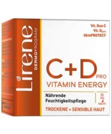 Shop AOLDHYY Lirene C+D Vitamin Energy for Dry & Sensitive Skin - International Shipping Available - Buy Online on GoSupps.com