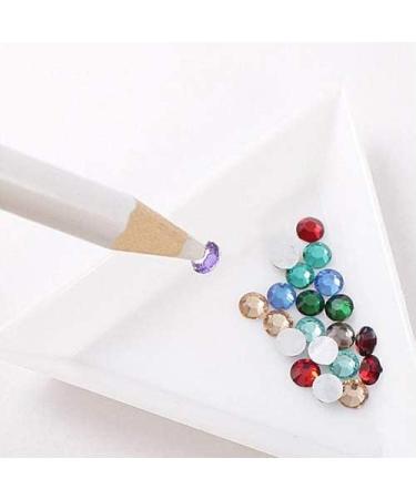 U-M PULABO5 pcs Nail Art Rhinestones Gems Bead Picking Pencil Pick Up Pen Gem Picker Self Adhesive Applicator for Studs Gems Crystal Jewel Diamond Stones Random Fashion Pro as shown - Buy Online on GoSupps.com