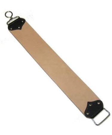 G.B.S Barber Strop: Extra Wide Leather Strop for Straight Razor Shaving - Perfect for Knives, Mug, Brush Pairing - 3X21.5 - Buy Online on GoSupps.com