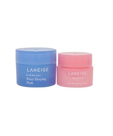 Laneige Water Sleeping Mask 15ml & Lip Sleeping Mask 3g Set.