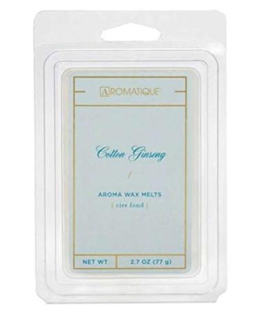 Cotton Ginseng Aroma Wax Melts 2.7 oz Tray by Aromatique (1)