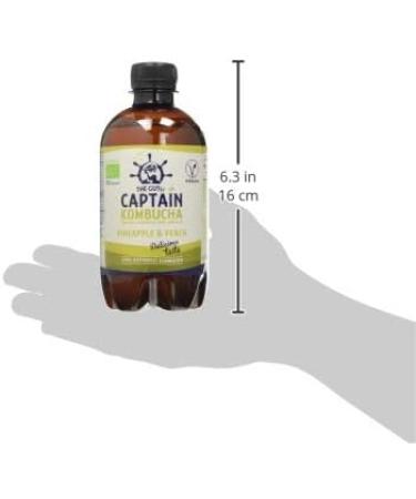 Captain Kombucha - Pineapple Peach Splash - 400 milliliters - Buy Online on GoSupps.com
