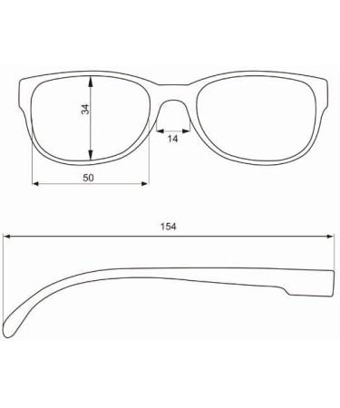Stylish Jordan Neck Hanging Reading Glasses - Unisex Prescription Quality Anti-Reflective Comfortable Square Design in Light Blue & Tortoise - Buy Online on GoSupps.com