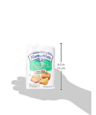 Martha White Self-Rising Buttermilk White Corn Meal Mix - 32 oz - Buy Online on GoSupps.com