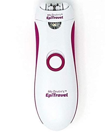 Ma Devlins Epi Travel Slim Compact Epilator (Pink) - Remove Hair from The Root for Up to 6 Weeks