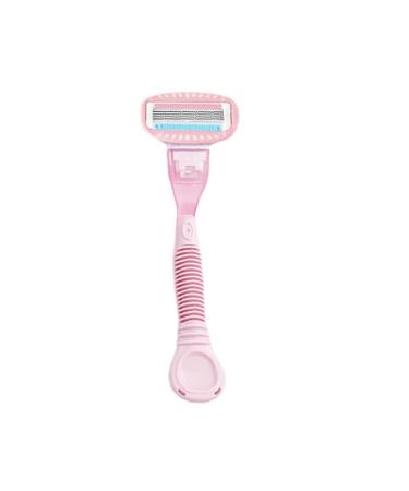 Nursing for women Rezor's body leg back women hair removal razor make-up hair skin shaving set trimmer (color: pink long handle)
