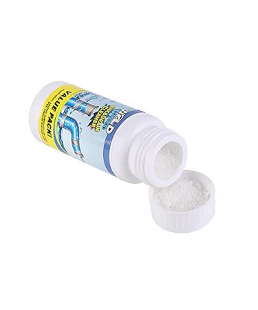 Pipe Dredge Powder Drain Pipe Cleaner Powder Dredging Agent Clean Peculiar Smell Effectively Dredge and Easy to Operate Suitable for Quick Cleaning Tools for Kitchen and Toilet Pipes