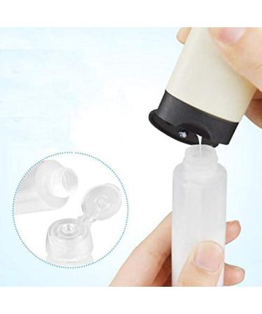 Voarge 10-Pack 30ml Plastic Travel Bottles Set | Refillable Cosmetics Containers for Shampoo Conditioner & Lotion - Buy Online on GoSupps.com