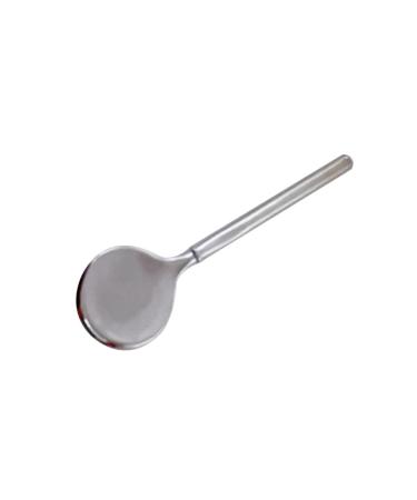 Didiseaon Eye Cream Stick Cosmetic Spoon Tools for Skincare Beauty Scoop Make up Spoon Spoon Moisturizer Applicator Spoon Makeup Spoon Round Head Zinc Alloy Product 5.00X1.50X0.30CM Silver