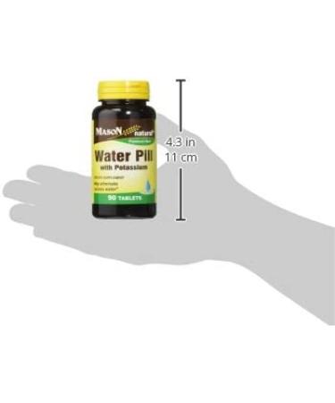 Mason Natural Water Pill with Potassium - 90 Tablets for Healthy Water Balance - Buy Online on GoSupps.com