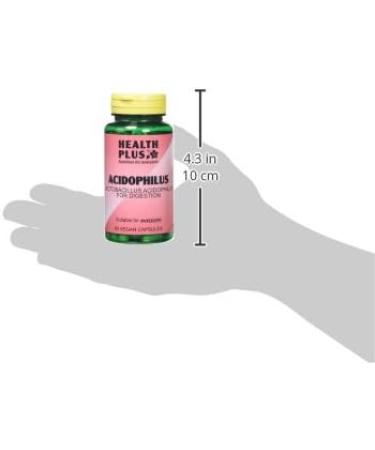 Health Plus Acidophilus Probiotic - 90 Capsules for Digestive Health - Buy Online on GoSupps.com