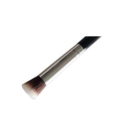 Mini Precision Flat Top Kabuki Brush - Mypreface Synthetic Small Brush for Acne and Undereye Blending - Black - Buy Online on GoSupps.com