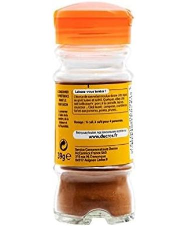 Ducros Moulded Cinnamon Glass Bottle 39 g Pack of 5 - Buy Online on GoSupps.com