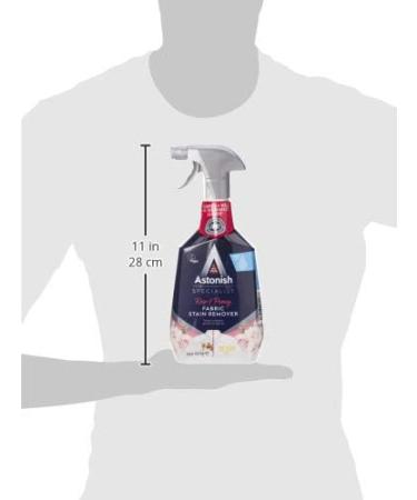 Astonish Specialist Fabric Stain Remover Rose & Peony 750ml - Buy Online on GoSupps.com