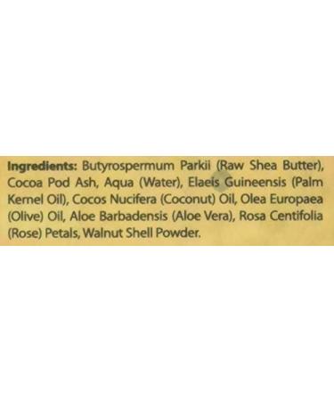 OKAY Pure Naturals African Black Soap Rose 5.5oz - Natural Skin Care for All Skin Types | Shop Internationally - Buy Online on GoSupps.com